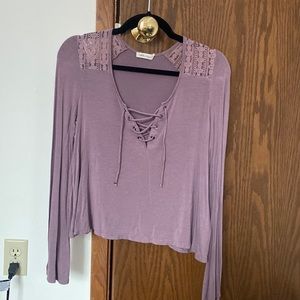 Purple long sleeve